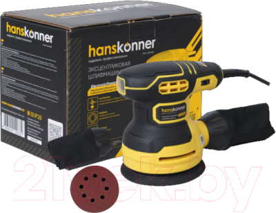 Эксцентриковая шлифовальная машина Hanskonner HOS8135RC- фото7