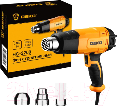 Строительный фен Deko HG-2200 / 083-1012- фото