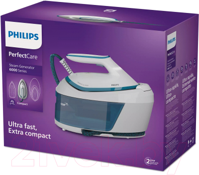 Утюг с парогенератором Philips PSG6022/20- фото8