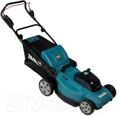Газонокосилка аккумуляторная Makita DLM480CT2- фото6