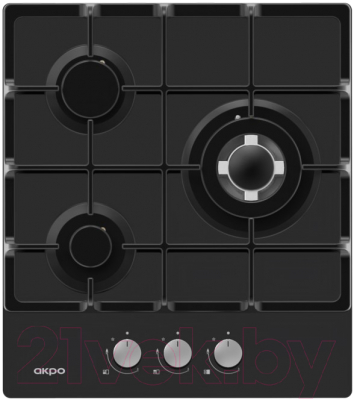 Газовая варочная панель Akpo PGA 453 FGC BL- фото
