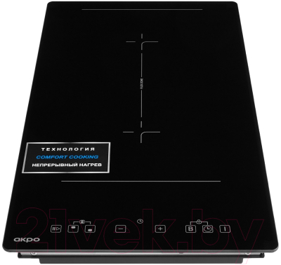 Индукционная варочная панель Akpo PIA 3092118FZ BL- фото2
