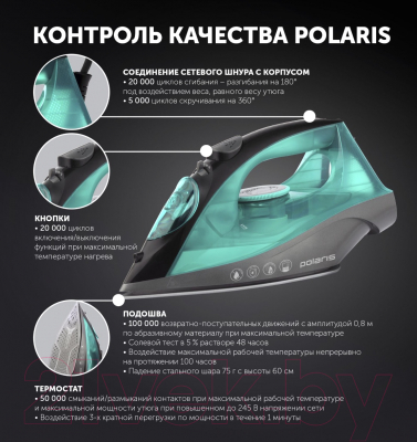 Утюг Polaris PIR 2430K- фото7