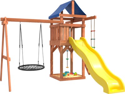 Игровой комплекс National Tree Company С качелями гнездо 100 IgroWoods ДП-12- фото