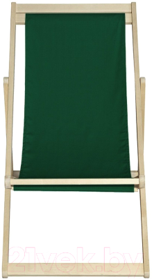 Кресло-шезлонг складное Мебелик Зеленое- фото7