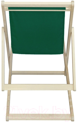 Кресло-шезлонг складное Мебелик Зеленое- фото9