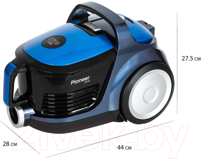 Пылесос Pioneer VC321C (azure blue)- фото7