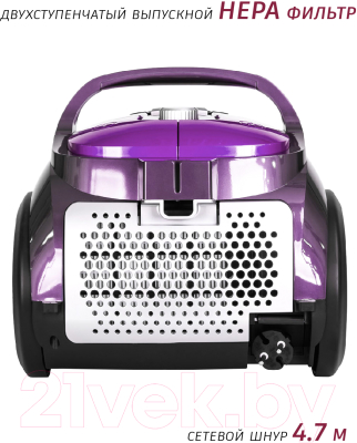 Пылесос Pioneer VC321C (ultra violet)- фото5