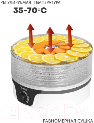 Сушилка для овощей и фруктов Pioneer FD105- фото7