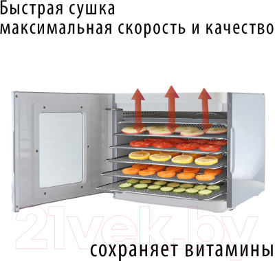 Сушильный шкаф для овощей и фруктов Pioneer FD907D- фото10