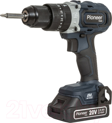 Аккумуляторная дрель-шуруповерт Pioneer CID-E2002CB- фото3
