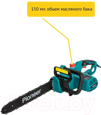 Электропила цепная Pioneer ECS-2200-16HS- фото4
