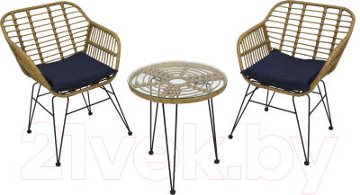 Комплект садовой мебели Garden Story Адриан Мини / GS008- фото, картинка Комплект садовой мебели Garden Story Адриан Мини / GS008- фото