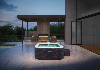 Бассейн-джакузи Intex Greystone Deluxe 28450- фото9