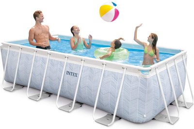 Каркасный бассейн Intex Prism Frame Chevron / 26780- фото5