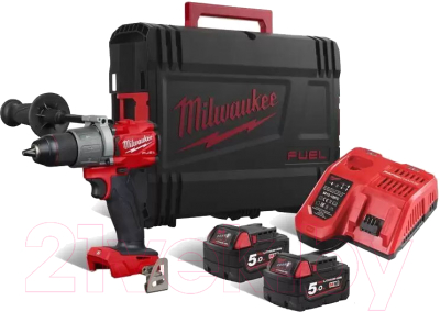 Аккумуляторная дрель-шуруповерт Milwaukee M18 FPD2-502X / 4933464265