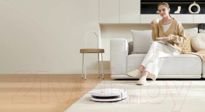 Робот-пылесос Xiaomi Robot Vacuum E5 / BHR7969EU (белый)- фото3