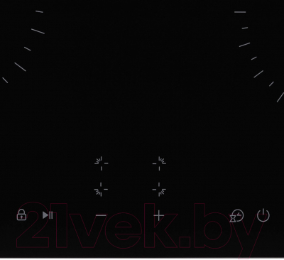 Электрическая варочная панель Krona Zauber 60 BL TK / КА-00005756- фото4