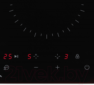 Электрическая варочная панель Krona Zauber 30 BL TK / КА-00005753- фото5