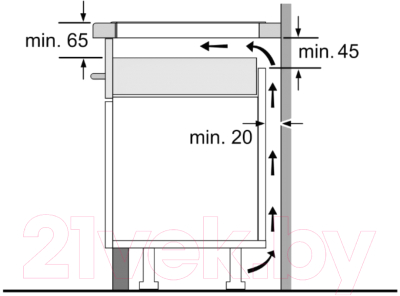 Индукционная варочная панель Bosch PUE611HC1E- фото7