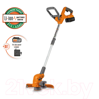 Триммер аккумуляторный Daewoo Power DATR 3021Li SET - фото2
