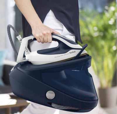 Утюг с парогенератором Tefal GV9720E0 (белый/синий)- фото9