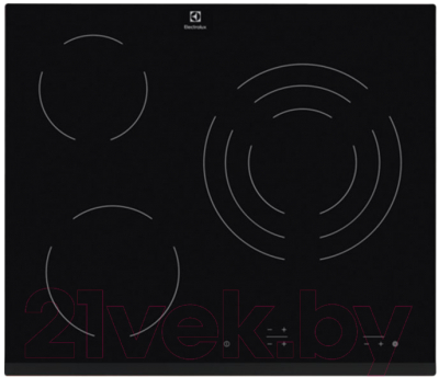 Электрическая варочная панель Electrolux EHF6232FOK- фото