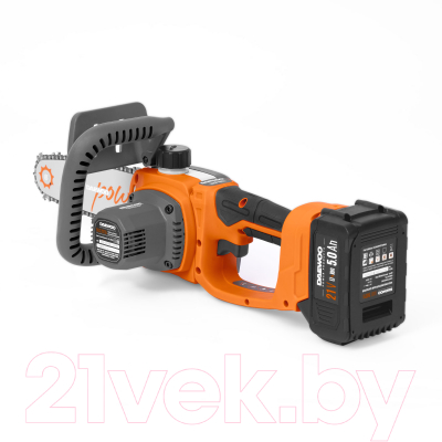 Электропила цепная Daewoo Power DACS 2021 Li SET- фото2