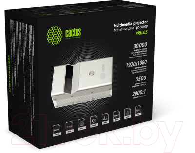 Проектор Cactus CS-PRU.03B.Full HD-A- фото5