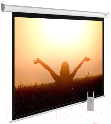 Проекционный экран Cactus MotoExpert CS-PSME-220x165-WT- фото2