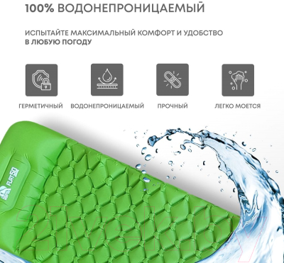 Туристический коврик RSP Outdoor Flat 50 / M-FLA-50-GN- фото4