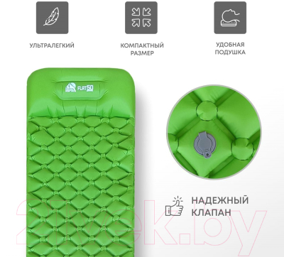 Туристический коврик RSP Outdoor Flat 50 / M-FLA-50-GN- фото5