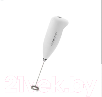 Кофемолка Esperanza Espersso EKC001W + капучинатор EKF001W (белый)- фото2