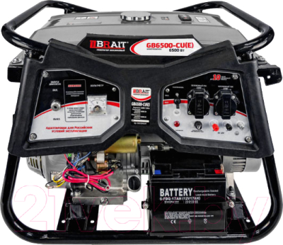 Бензиновый генератор Brait GB-6500-CU(E)- фото2