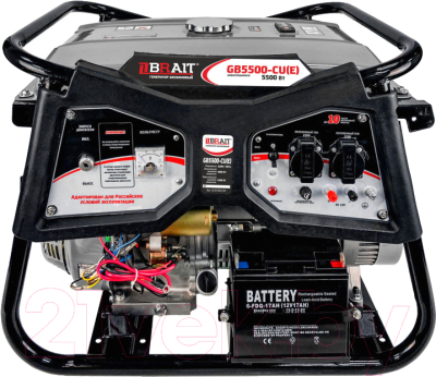 Бензиновый генератор Brait GB5500-CU(Е)- фото2