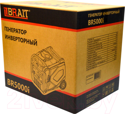 Инверторный генератор Brait BR5000i- фото8