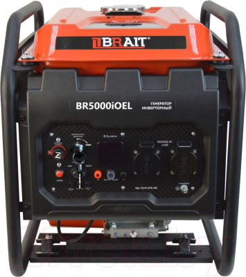 Инверторный генератор Brait BR5000iOEL- фото2