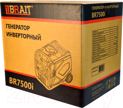 Инверторный генератор Brait BR7500i- фото8