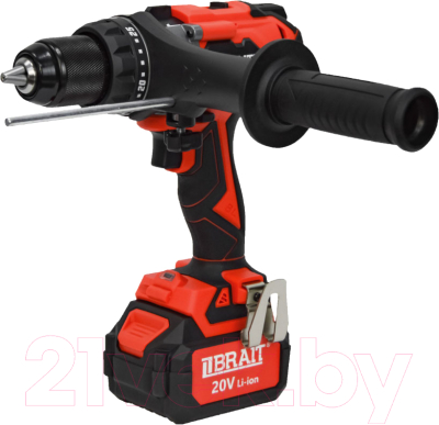 Аккумуляторная дрель-шуруповерт Brait BCDI20-4PUMBL-1 PRO- фото