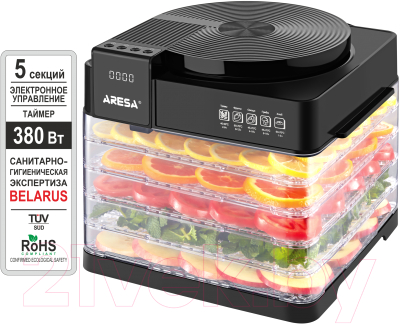 Сушилка для овощей и фруктов Aresa AR-2603- фото2