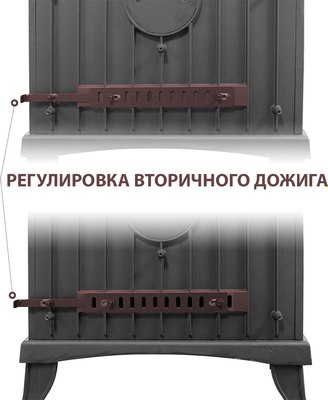 Печь отопительно-варочная Везувий KZ-14 S- фото4