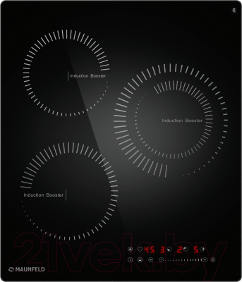 Индукционная варочная панель Maunfeld CVI453STBKC- фото