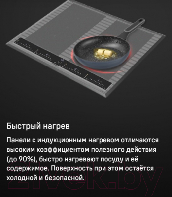 Индукционная варочная панель Maunfeld CVI594SF2MDGR LUX- фото10