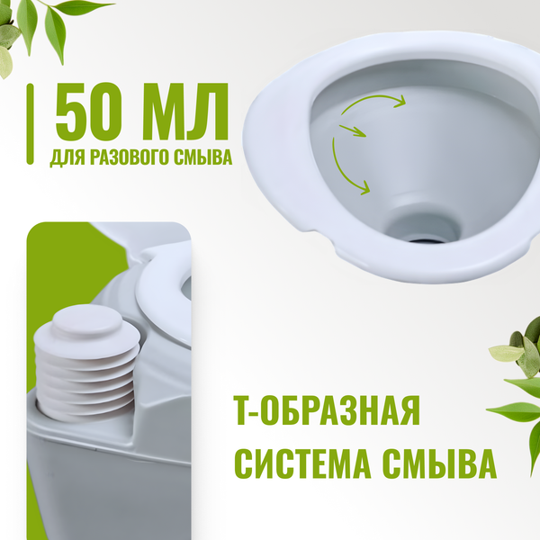 Портативный биотуалет Saniteco CHH-N5015TD- фото2