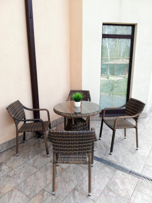 Комплект садовой мебели ForGarden Bremen Lux 4/Geneva Lux 80 / BN10920- фото4