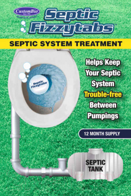 Биоактиватор CustomBio Septic Fizzytabs- фото