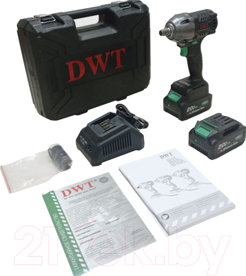 Аккумуляторный гайковерт DWT ABWP-20 HDN-4C2- фото5