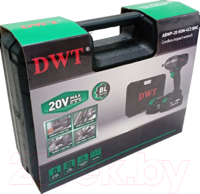 Аккумуляторный гайковерт DWT ABWP-20 HDN-4C2- фото7
