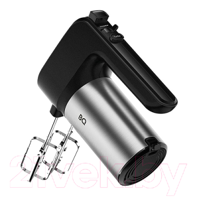 Миксер ручной BQ MX323 (стальной/черный)- фото2