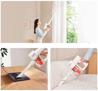 Вертикальный пылесос Xiaomi Vacuum Cleaner G20 Lite C203 / BHR8195EU (белый)- фото6